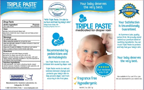 TRIPLEMEDICATED FOR DIAPER RASH 포장