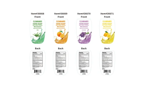 CLEANHANDS packaging