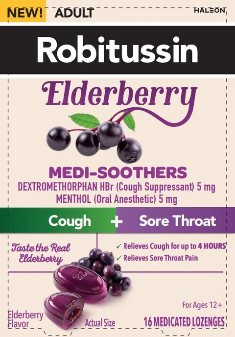 Robitussin Medi-Soothers packaging
