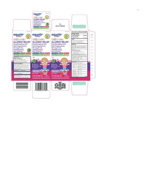 Childrens Fexofenadine HydrochlorideAllergy packaging