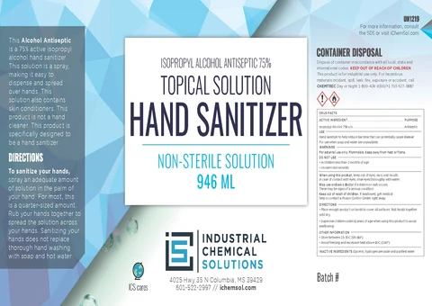 Topical Solution Hand Sanitizer 포장