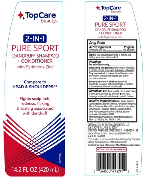 TopCare Beauty Pure Sport Dandruff packaging
