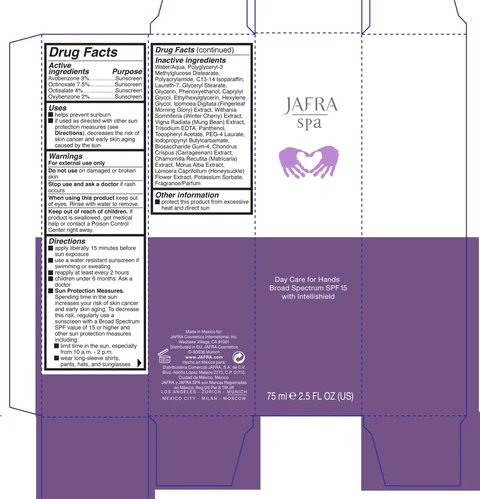 Day Care for Hands Broad Spectrum SPF 15Jafra 포장