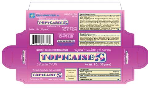 Topicaine 5 30 g outer carton update