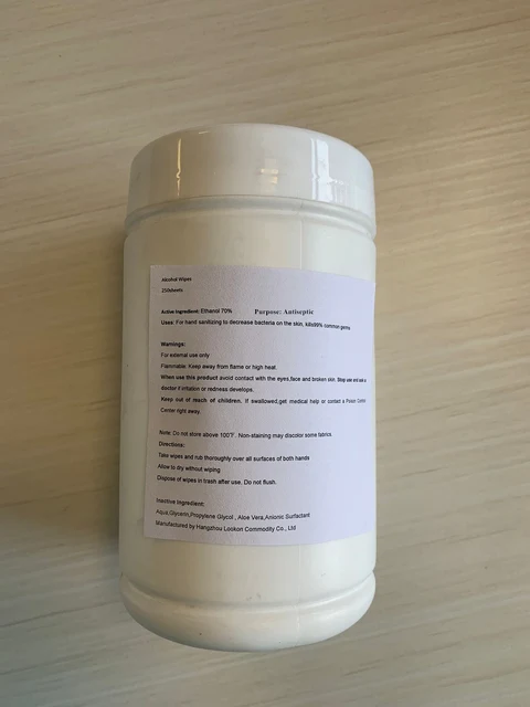 250 in bottle label