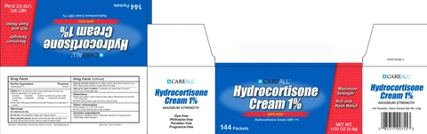 CAREALL Hydrocortisone Maximum Strength packaging