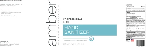 Hand Sanitizer packaging