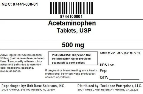 acetaminophen 포장