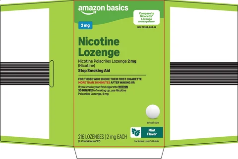 nicotine 포장