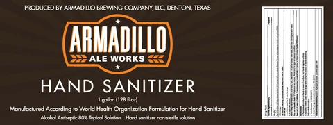 Hand Sanitizer packaging