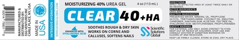 Clear 40 Plus HA packaging