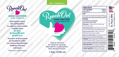 Hand Sanitizer packaging