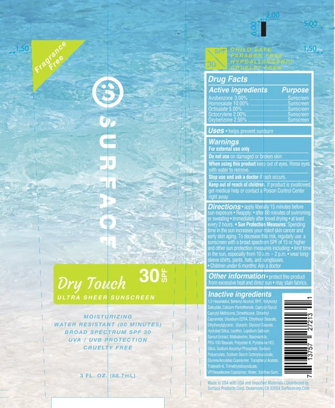 Surface Sun Dry Touch SPF 30