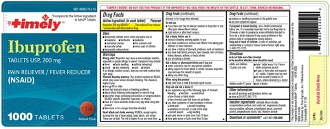 601R-Timely-Ibuprofen Tablets-1000s-Label