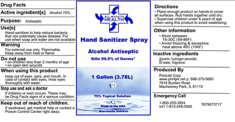 Hand Sanitizer 포장