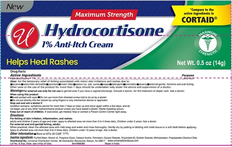 Hydrocortisone Anti-Itch 포장