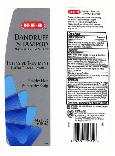 HEB Dandruff 포장