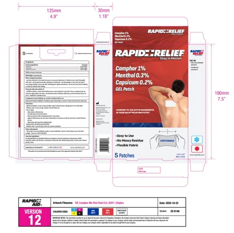Rapid Relief 포장