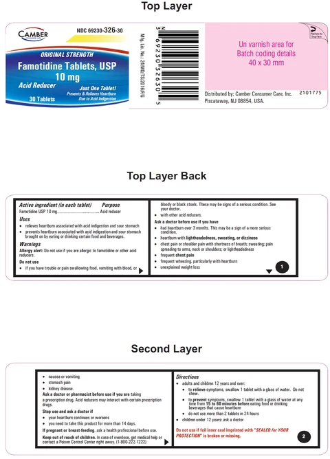 famotidine packaging