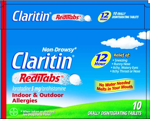ClaritinReditabs 포장
