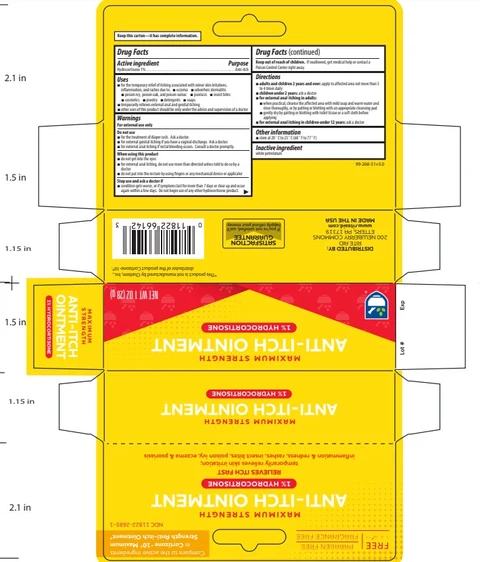 Rite Aid Hydrocortisone packaging