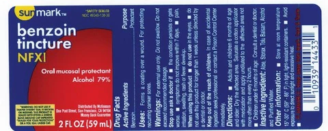 Sunmark Benzoin Compound Tincture 포장