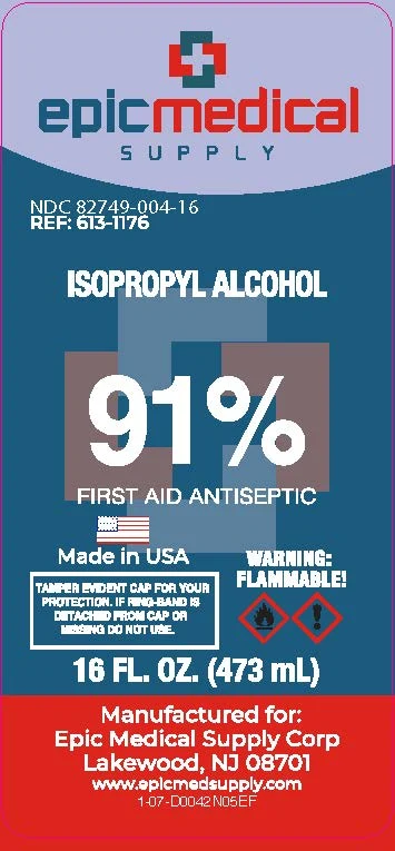 Isopropyl Alcohol packaging