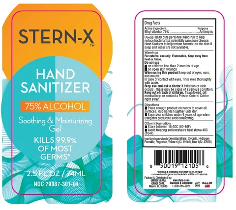 STERN-X HAND SANITIZER 포장