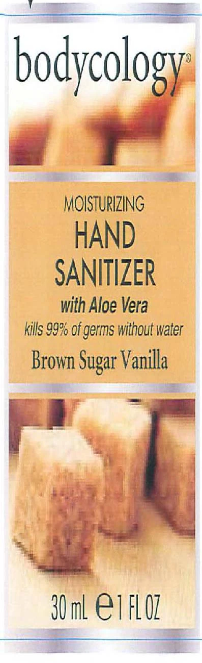 Bodycology Brown Sugar Vanilla Hand Sanitizer 포장