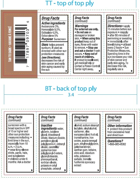 Ulta Beauty Tinted Moisturizer Cream Spf 24 Tan to dark 포장