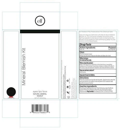 MINERAL BLEMISH KIT 포장