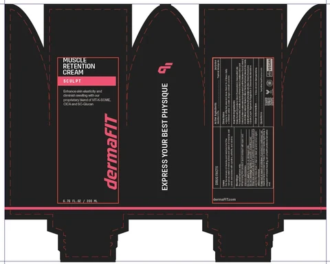 dermaFIT Muscle Retention Cream Sculpt packaging