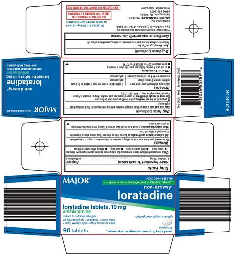 Loratadine packaging