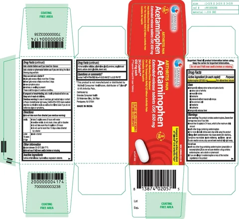 Acetaminophen 포장