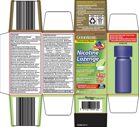 good sense nicotine packaging