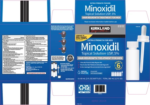 kirkland signature minoxidil 포장
