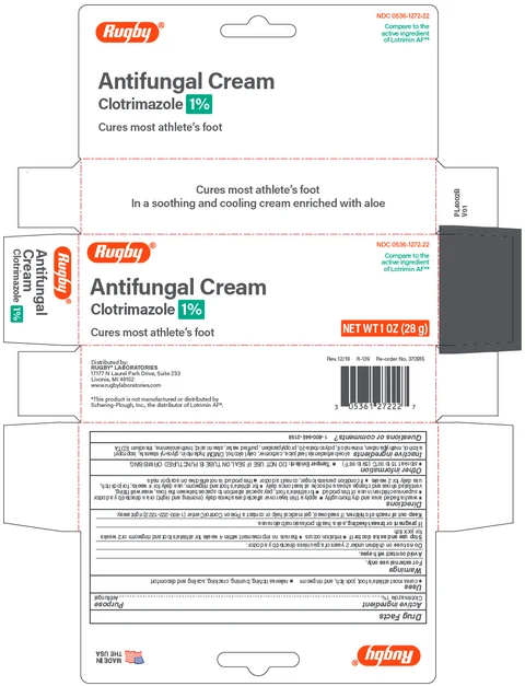 RUGBY ANTIFUNGAL CLOTRIMAZOLE 포장