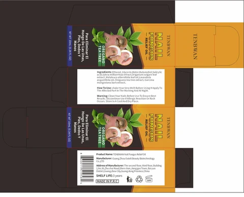TENBWAN NAIL FUNGUS RELIEF Oil 포장