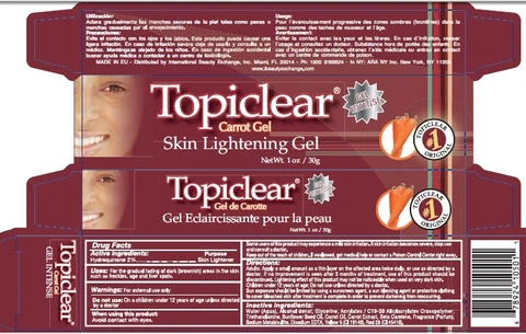 Topiclear Carrot 포장