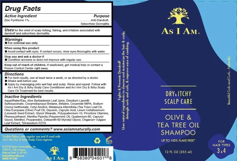 As I AmDry and Itchy Scalp Care 포장