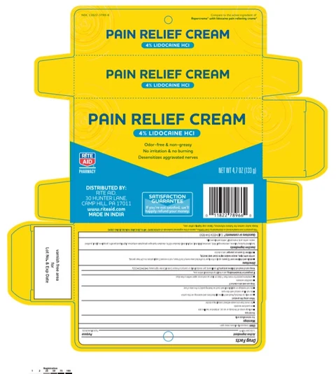 Rite Aid Pain Relief Cream packaging