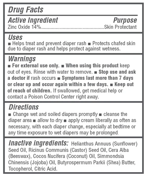 Baby Diaper Rash Cream 포장