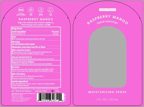 HAND SANITIZERRASPBERRY MANGO 포장