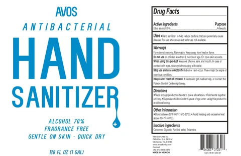Hand Sanitizer packaging