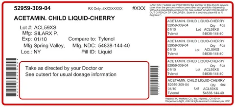 Acetaminophen 포장