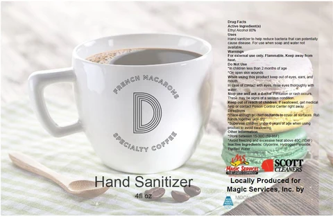 Hand Sanitizer 포장
