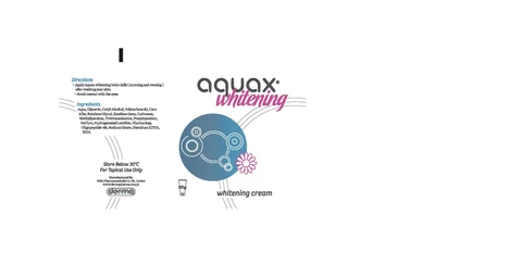 Aquax Whitening 포장