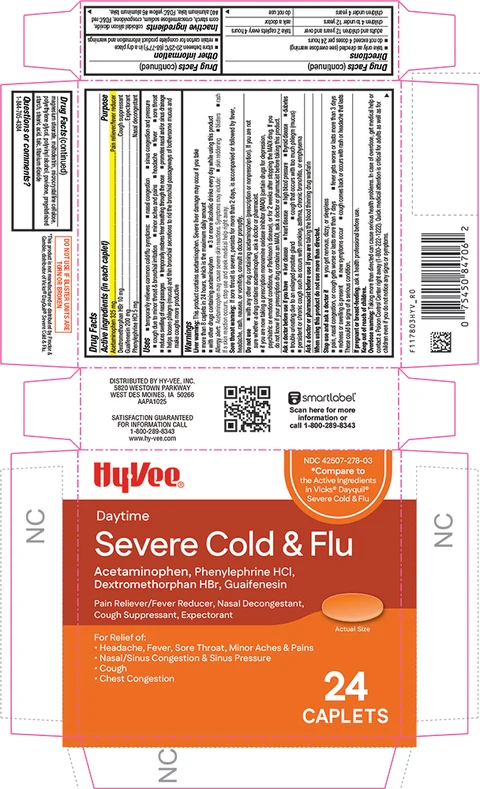 Severe Cold and Flu 포장