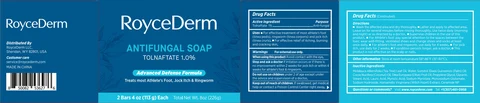 RoyceDerm ANTIFUNGAL .soap. 포장