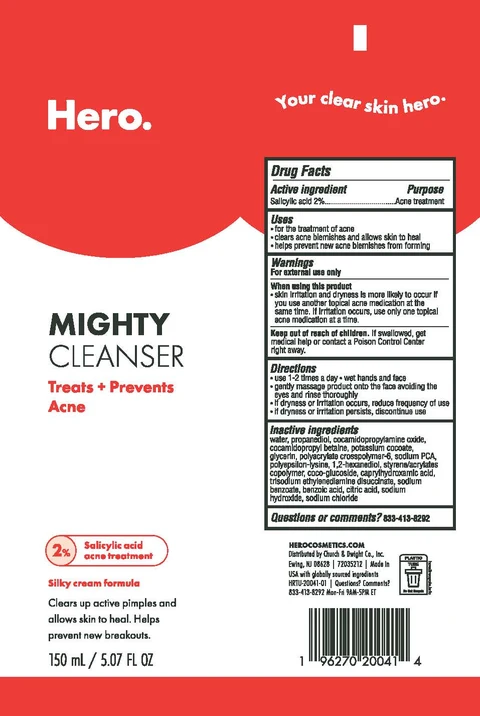 Hero Mighty Cleanser 포장